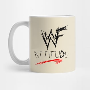 WWF  Attitude Eras Mug